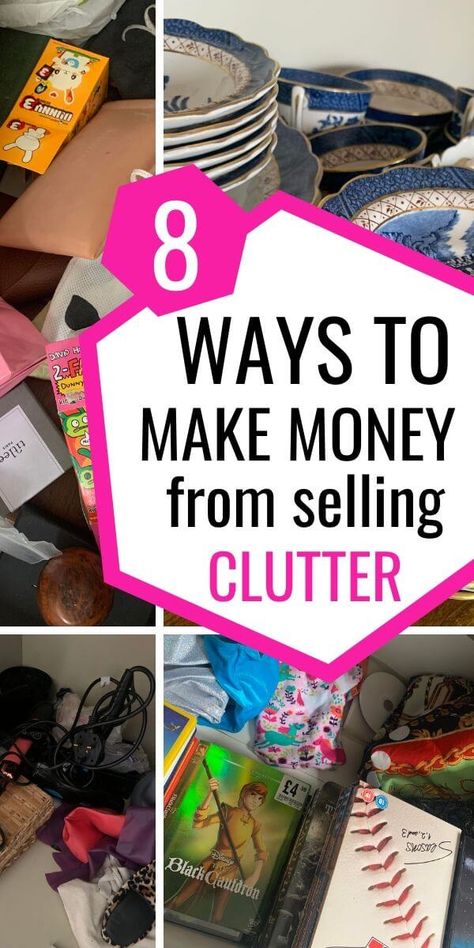 Money Making Projects, Garage Sale Tips, Selling Stuff, Declutter Home, Sell Your Stuff, Show Me The Money, Make Extra Money, Extra Money Online, Making Extra Cash