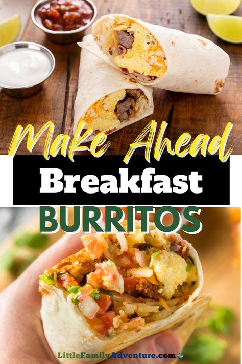 Prepare these scrumptious make-ahead breakfast burritos before your camping trip, for serene mornings by the campfire. Customize your fillings and then simply reheat for a go-to camping breakfast. Burritos Bowl, Camping Breakfast Burritos, Homemade Breakfast Burritos, Best Breakfast Burritos, Easy Camping Breakfast, Make Ahead Breakfast Burritos, Breakfast Burrito Recipe, Campfire Breakfast, Homemade Breakfast Sausage