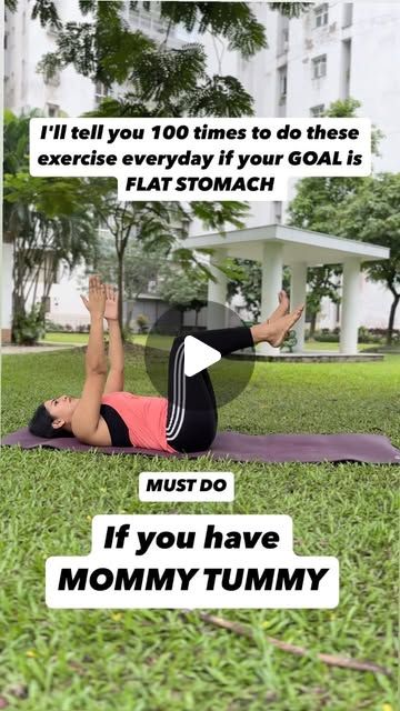 Yoga_with_aaisha on Instagram: "Ladies, mums!
I am obsessed with these exercises-have you tried it yet?
These are very simple yet effective exercises for your mommy tummy and safe for all mummas.
Mama to mama, this is a GAMECHANGER- add it into your workouts
Mumma to mumma❤️" Get Rid Of Mommy Pooch Lower Belly, Mommy Tummy Workout, Mommy Tummy, Instagram Ladies, Tummy Workout, Effective Exercises, Everyday Workout, Flat Stomach, Have You Tried