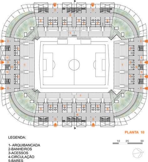 Stadium Architecture, Sustainability Projects, Stadium Design, Sports Stadium, Football Stadium, Architecture Concept Drawings, Precast Concrete, Sports Complex, Bridge Design