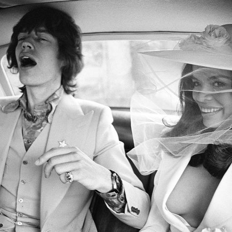 Terrence Loves You, Celebrity Bride, Bianca Jagger, Rock N’roll, Studio 54, Wedding Dresses Photos, I'm With The Band, Mick Jagger, Moda Vintage