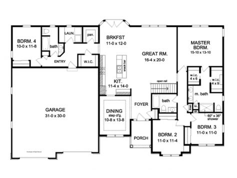 Level 1 Simple Ranch House Plans, Ranch Style Floor Plans, 1500 Sq Ft House, Farmhouse Layout, Simple Floor Plans, Floor Plans Ranch, Farmhouse Floor Plans, Basement Floor Plans, House Plans One Story