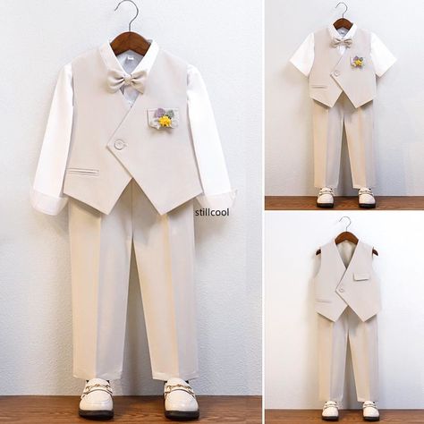 Boys Wedding Suit Spring Summer School Kids Host Waistcoat Outfits Toddler British Style Birthday Walk Show Performance Costume - AliExpress 1501 Waistcoat Outfits, Waistcoat Outfit, Style Birthday, Performance Costume, Wedding Suit, School Kids, Summer School, British Style