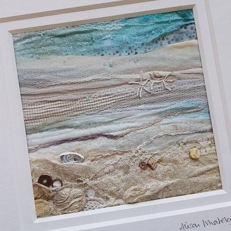 Alison Whateley -Textile & mixed media artist (@alison_whateley_design) • Instagram photos and videos Alison Whateley, Water Art, Mixed Media Artists, Hand Embroidery, Mixed Media, Product Launch, Textiles, Photo And Video, Instagram Photo