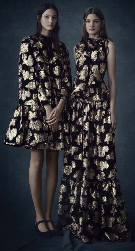 Erdem Moralioglu, Winter Capsule, Look Book, High & Low, High Low Dress, Victorian Dress