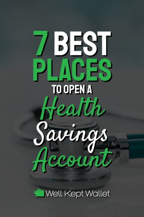 If you have a high deductible health plan, you should consider opening an HSA. Here are the best places to open a health savings account. #heath #savingsaccounts Health Savings Account, Savings Planner, Make Easy Money, Smart Money, Health Plan, Savings Account, Investing Money, Budget Planner, Make Money Blogging