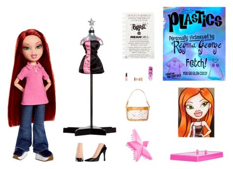 Bratz Mean Girls dolls - YouLoveIt.com All Bratz Dolls, Gretchen Wieners, The Bratz, Cady Heron, Glen Coco, Regina George, Bratz Doll, Unboxing Video, Mean Girls