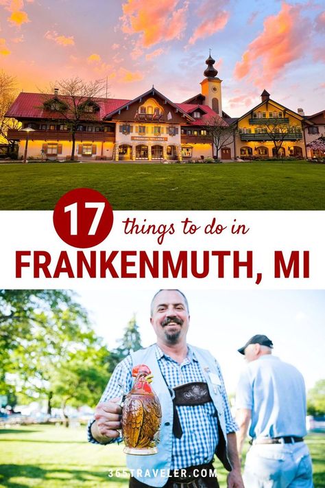 Things To Do In Frankenmuth Michigan, Frankenmuth Michigan Things To Do, Frankenmuth Christmas, Michigan Bucket List, Frankenmuth Michigan, Michigan Girl, Girls Trips, New York City Vacation, Mackinaw City