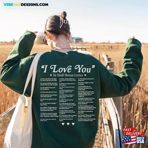 Different Ways Say I Love You In Lyrics Sweatshirt Niall Horan Shirt Unisex Check more at https://vibeartdesigns.com/product/different-ways-say-i-love-you-in-lyrics-sweatshirt-niall-horan-shirt-unisex/ Emotional Messages, Personal Statement, Band Logos, Say I Love You, Niall Horan, Both Sides, Music Lovers, Song Lyrics, Album Covers