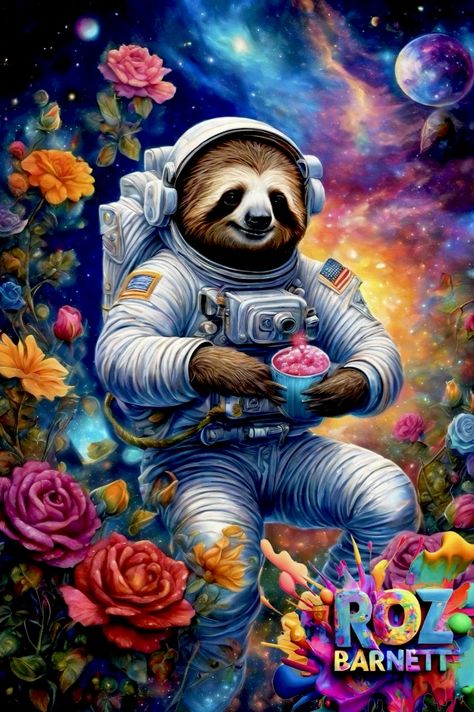 Sloth, Fantasy Art, Art