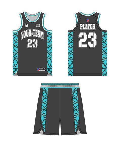 Design Jersey Basketball, Basketball Jersey Design Ideas Sports, Basketball Jersey Template, Sports Apparel Design, Basketball Ideas, Jersey Template, Jersey Basketball, Design Jersey, Sports Jersey Design