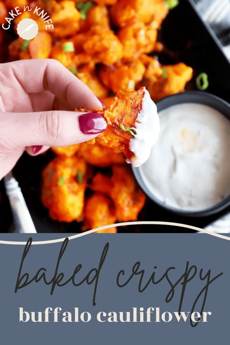 Baked Crispy Buffalo Cauliflower Jane Olivia Buffalo Cauliflower, Buffalo Cauliflower Crispy, Deep Fried Buffalo Cauliflower, Airfryer Buffalo Cauliflower, Buffalo Cauliflower Oven, Breaded Cauliflower Baked, Buffalo Cauliflower Baked, Buffalo Cauliflower Air Fryer, Easy Buffalo Cauliflower