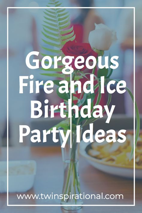 Fire And Ice Themed Party, Fire And Ice Theme Decorations, Fire And Ice Decor, Fire And Ice Party Theme, Fire Ice Party, Fire And Ice Party, Fire And Ice Game, Red And White Decor, Fire N Ice