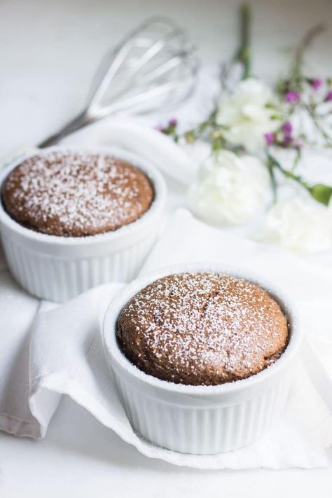 Chocolate Souffle: the quintessential French chocolate dessert. Recipe via MonPetitFour.com Chocolate Souffle Recipe, Ramekin Dessert, Ramekin Recipe, Souffle Recipe, Dessert Chef, French Baking, Coconut Dessert, Souffle Recipes, French Chocolate