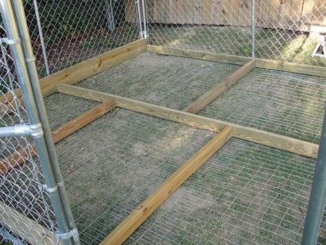 Kennel reccomandations - Pitbulls : Go Pitbull Dog Forums Dog Run Roof Ideas, Dog Kennel Roof Ideas, Kennel Flooring Ideas, Dog Kennel Roof, Dog Kennel Flooring, Kennel Ideas Outdoor, Cheap Dog Kennels, Metal Dog Kennel, Dog Space