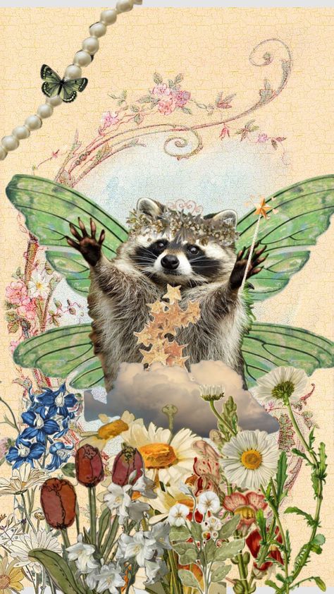 Plakat Design Inspiration, Raccoon Art, Inspiration Tattoos, Arte Inspo, Wow Art, Racoon, Cute Wallpaper Backgrounds, Funky Art, Pretty Wallpapers