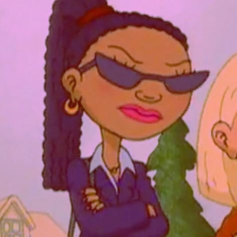 Literally Me Characters Black, Iconic Black Characters, Literally Me Characters Women, As Told By Ginger Aesthetic, Old Cartoons Aesthetic, Animated Black Women, Literally Me In Characters, Literally Me Characters Icon, Twitter Pfp Icons