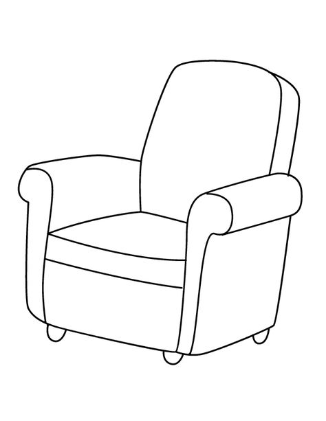 17 Best images about Armchairs on Pinterest | Armchairs, Digital ... Armchair Drawing, Sea Coloring Pages, Drawing Furniture, Aesthetics Art, Chair Drawing, Baby Print Art, Furniture Design Sketches, Art Aesthetics, House Colouring Pages