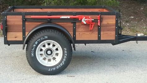 1000+ images about Trailers on Pinterest | 4 Wheelers, Enclosed ... Harbor Freight Trailer, Homemade Trailer, Small Camper Trailers, Work Trailer, Jeep Trailer, Small Camper, Kayak Trailer, Expedition Trailer, Adventure Trailers