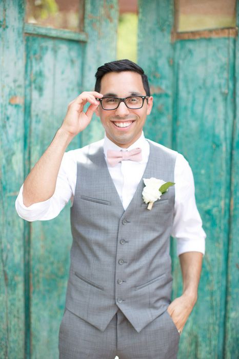 Román and Rossilyn's Phoenix Elopement Adjusting Glasses Reference, Glasses Pose, Adjusting Glasses, Garden Elopement, Grooms Attire, Grooms Men, Family Presents, Hidden Garden, Wedding Reception Locations