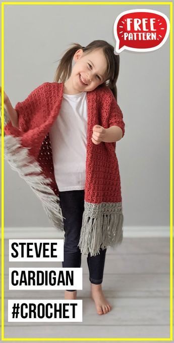 Crochet Kids Cardigan Pattern Free, Crochet Cardigan Pattern Free Kids, Girls Crochet Cardigan Pattern Free, Crochet Cardigan Aesthetic, Crochet Girls Cardigan, Kids Cardigan Crochet, Crochet A Shrug, 2023 Sweaters, Diy Shrug