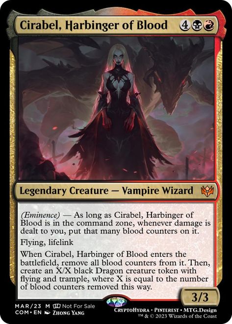 Vampire Mtg Art, Mtg Custom Cards, Magic The Gathering Artwork Cards, Mtg Vampire, Undead King, Magic Card Game, Mtg Proxies, Mtg Decks, Mtg Altered Art