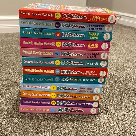 dork diaries book set #1-12 Dork Diaries Books, Dork Diaries, Diary Book, Birthday Wishlist, Book Set, Queen, Books, Closet