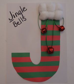 Shake those jingle bells! This letter J jingle bells craft is a fun activity for all ages. www.allkidsnetwork.com Letter J Activities, Letter J Crafts, Bells Craft, Jingle Bell Crafts, Preschool Letter Crafts, J Craft, Abc Crafts, Alphabet Letter Crafts, The Letter J