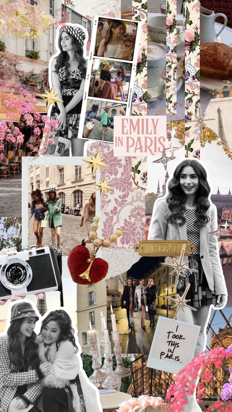 #emilyinparis Emily in Paris #france #paris #emilyinparisaesthetic Emily In Paris Painting, Paris Emily In Paris, Emily In Paris Wallpaper Iphone, Emily In Paris Moodboard, Emily In Paris Outfits Aesthetic, Emily In Paris Aesthetic Wallpaper, Paris Aesthetic Background, Emily In Paris Poster, Emily In Paris Wallpaper