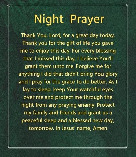 Nighttime Prayers Bedtime Night, Night Prayers Bedtime, Goodnight Prayers Bedtime, Prayers Bedtime, Prayers Night, Sleep Prayers, Night Time Prayers, Goodnight Prayers, Nighttime Prayers