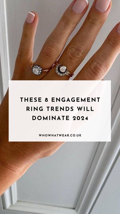 I spoke to the experts, and they shared the eight engagement ring trends that will dominate the coming year. Check them out here. Trending Rings 2024, 2025 Engagement Ring Trends, Trendy Engagement Rings 2024, Engagement Ring Trends 2024, Popular Engagement Rings 2024, Engagement Rings 2024 Trends, Engagement Rings 2024, Engament Rings, Trendy Engagement Rings