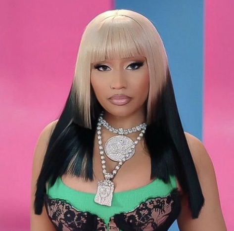 Nicki Minaj Hair, Nicki Minaj, Hair, Pink, Black