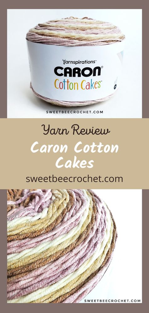 Caron Cotton Cakes Patterns Crochet, Caron Cakes Patterns Knit, Caron Cake Crochet Patterns, Caron Cakes Patterns, Caron Cakes Crochet, Cotton Yarn Projects, Knitted Washcloth Patterns, Bee Crochet, Caron Cakes