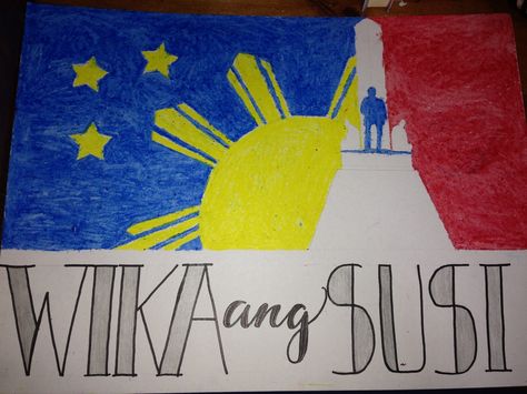 #IamaProudFilipino -kycaps<3 Filipino Wikang Mapagpalaya Drawing, Wikang Pilipino Poster, Poster Making About Wikang Filipino, Slogan Philippine History, Buwan Ng Wika Drawing, Poster About Wikang Filipino, Filipino Poster Slogan, Wika Poster Slogan, Poster About Culture In The Philippines