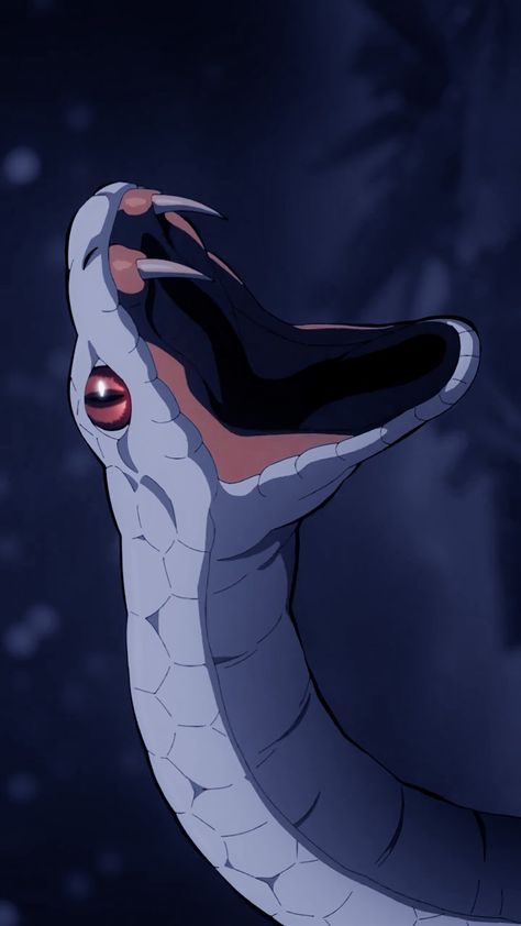 character: Kaburamaru Demon Slayer Kaburamaru, Obanai Snake, Serpent Hashira, Bambi Art, Anime Tattoo, Adventure Camping, Anime Tattoos, Slayer Anime, Naruto Shippuden