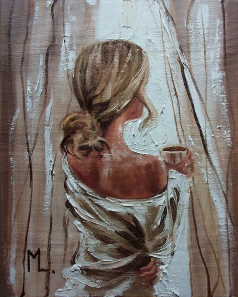 Morning Window, Monika Luniak, Beginners Canvas Painting, Room Palette, Painting On Canvas For Beginners, Painting Room, Canvas For Beginners, Female Art Painting, Painting Gallery