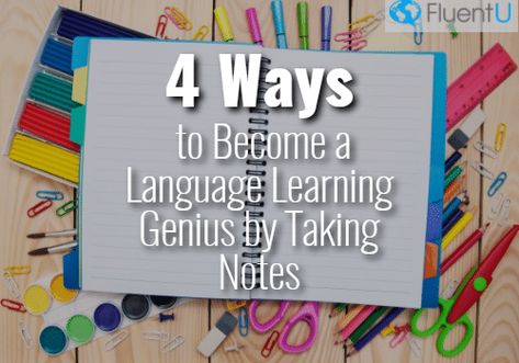 Language Learning Notes, Notes Theme, How To Take Notes, Learning A Language, Study Cards, Russian Language Learning, Italian Language Learning, Genius Ideas, Learning Worksheets