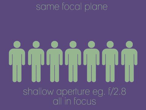 Camera Settings For Group Photos, Camera Settings For Large Group Photos, Photography Aperture Cheat Sheets, Photographing Large Groups, Aperture Depth Of Field, F Stop, Large Group Photos, Blurry Background, White Deer