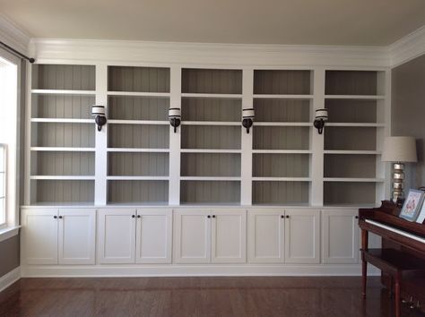 How to build Built In Bookshelves : Cabinets : Library Bookshelves Gorgeous Bookshelves, Built In Bookshelves, Library Bookshelves, Bookshelves Diy, Home Libraries, Built In Bookcase, Built In Shelves, Home Library, Book Shelf