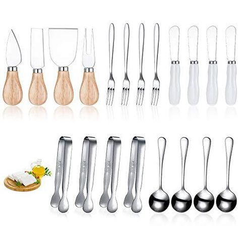 Cheese Markers, Charcuterie Gifts, Cheese Spreaders, Cheese Butter, Cheese Slicer, Cheese Knife Set, Honey Dipper, Serving Tongs, Butter Spreader