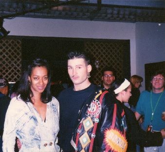 Nadine and Bryan of Color Me Badd Color Me Badd, Singing Group, Color Me, Academic Dress, Singing, Beauty, Quick Saves, Color