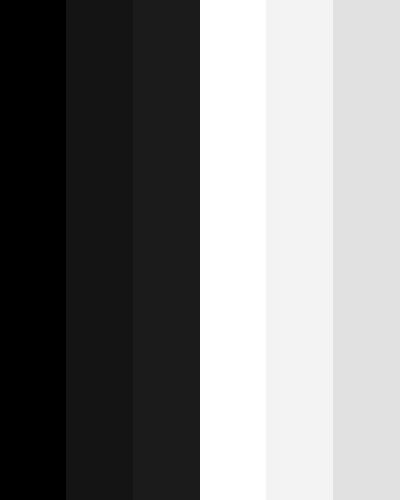 Powerful Black and White Black And White Color Scheme, Board Themes, White Color Scheme, Hexadecimal Color, White Names, Dark Color Palette, Black Color Palette, Planning Board, Macaulay Culkin