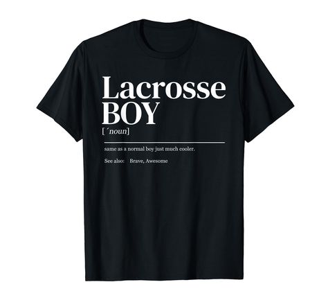 PRICES MAY VARY. Solid colors: 100% Cotton; Heather Grey: 90% Cotton, 10% Polyester; All Other Heathers: 50% Cotton, 50% Polyester Imported Pull On closure Machine Wash Funny Lacrosse quote definition men youth boy. Relax and throw this lacrosse motif on and grab your lacrosse sticks, shorts, gloves, balls, and the rest of your lacrosse gear. Just Re Lax Funny Lacrosse Shirts is a great gift for the lacrosse boy in your life. Great gift for lacrosse players & lacrosse supporters. Lightweight, Cl Goalie Quotes, Quote Definition, Lacrosse Quotes, Lacrosse Goalie, Lacrosse Gear, Lacrosse Shirts, Lacrosse Boys, Lacrosse Gifts, Definition Quotes