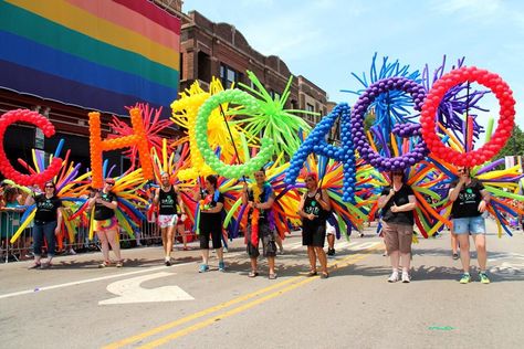 Chicago Pride Chicago Pride Parade, Chicago Pride, Sports Bars, Astro Turf, Chicago Sports, Pride Tees, Parade Float, Happy Pride, Pride Parade