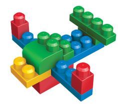 Plane Mega Blocks Building Ideas, Megablocks Ideas, Duplo Ideas, Lego Basic, Wooden Blocks Toys, Blocks Preschool, Mega Blocks, Big Lego, Block Play