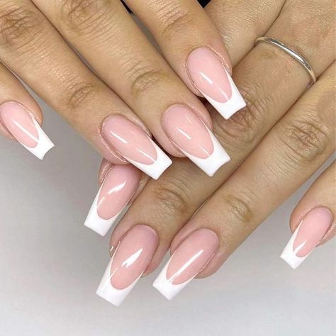 PRICES MAY VARY. 𝗘𝗮𝘀𝘆 𝗧𝗼 𝗨𝘀𝗲: Achieve salon-worthy nails effortlessly with our user-friendly system, designed to pamper your nails in just 5 minutes. Our streamlined process ensures a quick and seamless manicure experience, allowing you to indulge in luxurious self-care without sacrificing precious time. 𝗗𝗶𝘃𝗲𝗿𝘀𝗲 𝗖𝗼𝗹𝗼𝗿𝘀 𝗮𝗻𝗱 𝗥𝗶𝗰𝗵 𝗗𝗲𝘀𝗶𝗴𝗻: Immerse yourself in a world of vibrant hues and intricate designs with our diverse range of products. Each item boasts a spectr White French Tip, Nagel Tips, Nail Type, Coffin Press On Nails, Nail Forms, Nail Length, Stick On Nails, Girls Nails, Nail Art Hacks