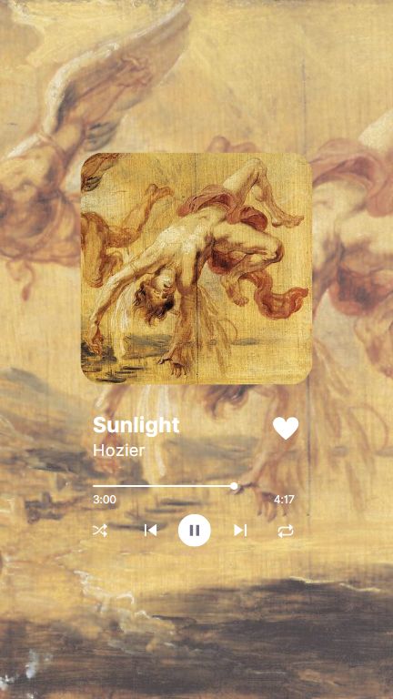 Hozier Music Poster, Sunlight Hozier Aesthetic, Hozier Sunlight, Hozier Spotify, Playlist Painting, Hozier Vibes, Aa Background, Hozier Core, Mood Lyrics