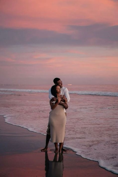 Proposal Sunset Beach, Engagement Photos At Beach Sunsets, Sunset Poses Couple, Proposal Photo Shoot, Engagement Photos Inspo Beach, Engagement Shoot On Beach, Couples Beach Picnic Photoshoot, Proposal Beach Photos, Couples Photoshoot Beach Sunsets