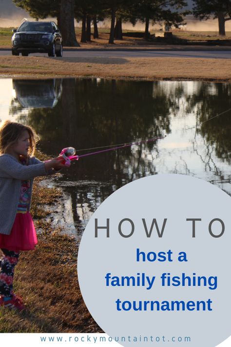 Fishing is probably one of the easiest activities to do from a safe social distance. I know I want to stand several feet away from my kids when they practice their casting! I think it would be fun to host a family fishing tournament - this article shares our game plan. Fishing Derby Ideas, Fishing Derby Prizes, Fishing Derby Ideas Events, Fishing Tournament Ideas, Ag Olympics, Derby Games, Family Fishing, Fishing Tournament, Derby Ideas