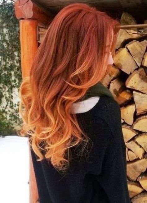 62 Best Ombre Hair 2015 - Ombre Hair Color Ideas for 2015 | Styles Weekly Jahodová Blond, Best Ombre Hair, Red Ombre Hair, 2015 Hairstyles, Long Red Hair, Ombré Hair, Red Ombre, Ombre Hair Color, Hair Collection